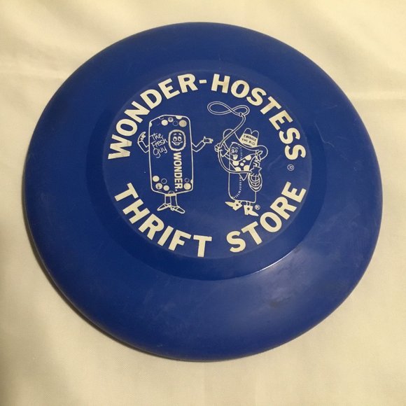 Humphrey Flyer Toys Vintage Hostess Thrift Store Frisbee Twinkie The Kid Blue Guc Poshmark